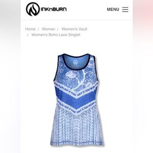 INKnBURN Boho Lace Singlet (retired/vault)